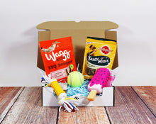 Load image into Gallery viewer, Dog Toys &amp; Treats Gift Box
